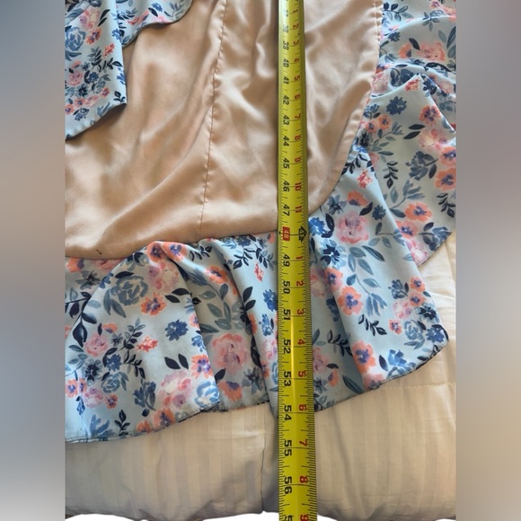 Lovers and Friends Ahamani Maxi Dress Sz XS Sweetheart Neckline Yacht Coastal - Picture 5 of 10